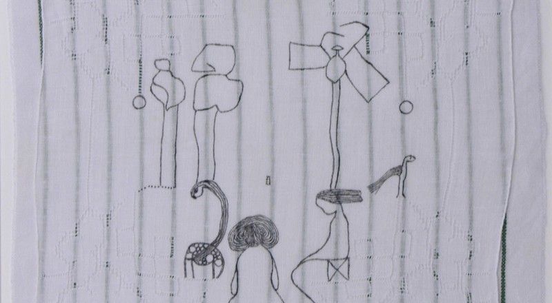 und-ich-liebe-sie-alle-2009-Baumwollgewebe-Batist-mit-Stickerei-Tuschestift-33x30-cm-(1138x1280)